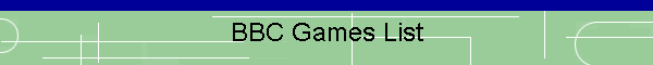 BBC Games List